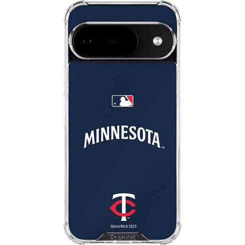 MLB Minnesota Twins Alternate/Away Jersey Google Pixel 10 Clear Case